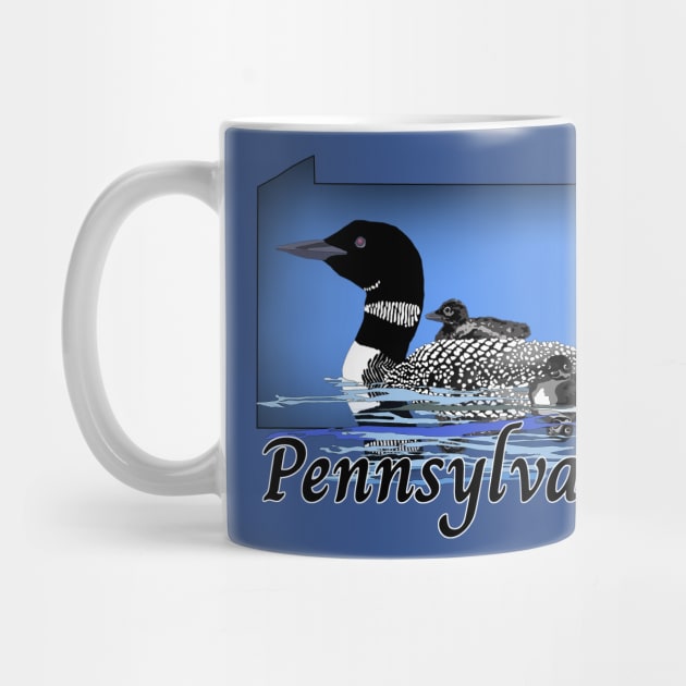 Pennsylvania Loon by Zodiart